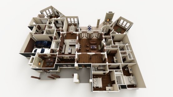 3D Floor Plans for houses