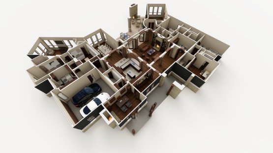 3D Floor Plans for houses