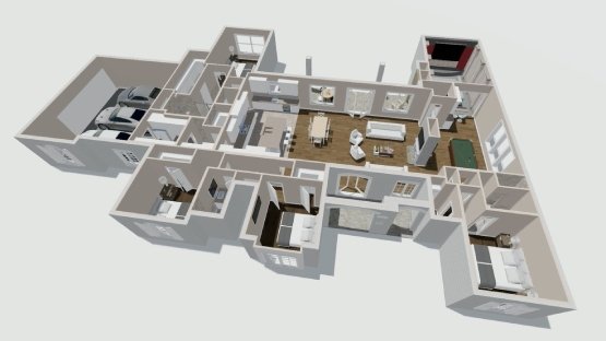 3D Floor Plans for houses